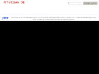 Screenshot des Blogs Fit Vegan