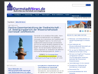 Screenshot des Blogs DarmstadtNews.de