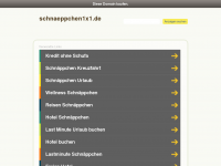 Screenshot des Blogs Schnäppchen1x1 – Ihr Schnäppchenblog