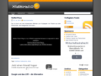 Screenshot des Blogs XSBlog2.0beta