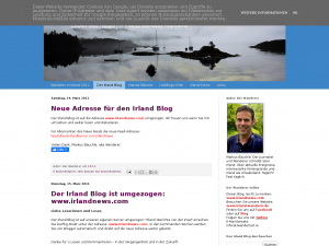 Screenshot des Blogs Irland – Berichte von der Insel. Täglich.