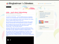 Screenshot des Blogs Blogbatman´s Dönekes