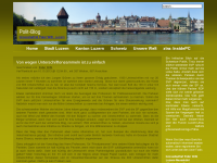 Screenshot des Blogs SVP in den Grossstadtrat