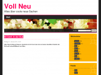 Screenshot des Blogs Voll Neu