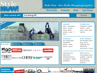 Screenshot des Blogs Style-Now