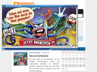 Screenshot des Blogs Kindgerechte-Spiele.de