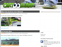 Screenshot des Blogs Cartoonland