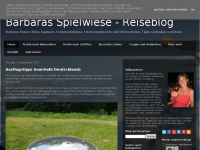 Screenshot des Blogs Barbaras Reisen