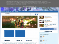 Screenshot des Blogs Blue’s Blog