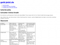 Screenshot des Blogs Geld-Jetzt.de