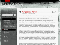 Screenshot des Blogs Nerdsnacks