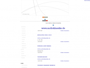 Screenshot des Blogs Hifi Klassik Blog