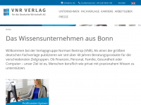 Screenshot des Blogs VNR.DE – Der Expertenblog