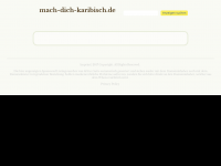 Screenshot des Blogs Mach dich karibisch
