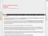 Screenshot des Blogs Pixelos Deutschland – Deine TV Informations Community
