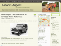 Screenshot des Blogs Claudio Angelini