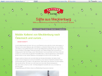 Screenshot des Blogs Mostblog