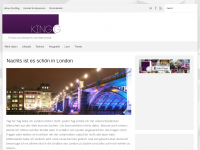 Screenshot des Blogs KingG – der einfach andere Trendsetter