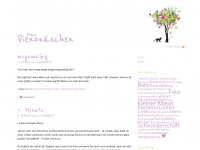 Screenshot des Blogs Pienznaeschen´s Welt