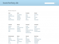 Screenshot des Blogs BuecherBay.DE – Bücherempfehlungen