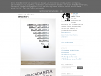 Screenshot des Blogs Visuelle Poesie
