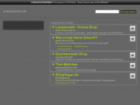 Screenshot des Blogs PRESSELOTSE