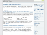 Screenshot des Blogs NetbookNews