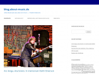 Screenshot des Blogs blog.about-music.de