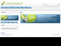Screenshot des Blogs PrinzessinVictoria.de