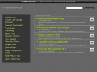 Screenshot des Blogs W-Masterhowto