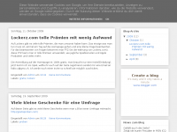 Screenshot des Blogs Ich werde Reich