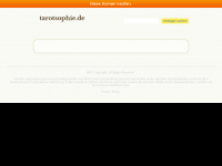 Screenshot des Blogs Tarotsophie / Tarotsofa
