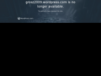 Screenshot des Blogs grosz2009