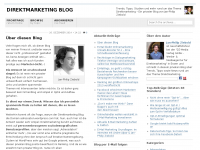 Screenshot des Blogs Direktmarketing Blog