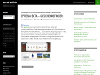 Screenshot des Blogs mac-and-mobile.de
