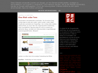 Screenshot des Blogs Origamikünstler in Aktion
