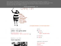 Screenshot des Blogs CAFETÍN