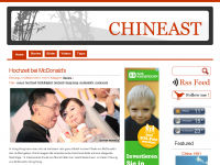 Screenshot des Blogs Chineast: Ein China-Blog aus Shanghai