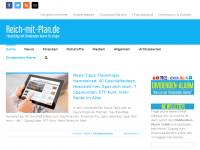 Screenshot des Blogs Dividenden-Alarm von RmP