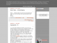 Screenshot des Blogs zerrspiegel