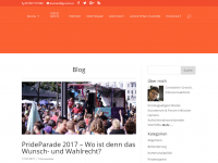 Screenshot des Blogs Flix Wegblob