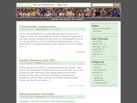 Screenshot des Blogs Lauf Report