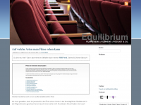 Screenshot des Blogs Equilibrium