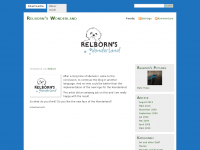 Screenshot des Blogs Relborn’s Creative Wonderland
