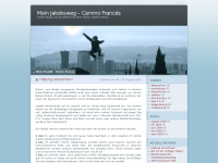 Screenshot des Blogs Mein Jakobsweg – Camino Francés