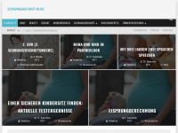 Screenshot des Blogs Schwangerschaft-Blog