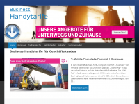 Screenshot des Blogs Business-Handytarife