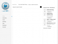 Screenshot des Blogs tus-linter.com
