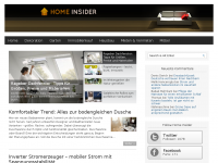 Screenshot des Blogs Home Insider Magazin