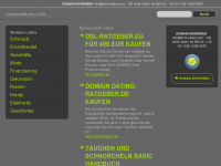 Screenshot des Blogs Abendkleider Vademekum